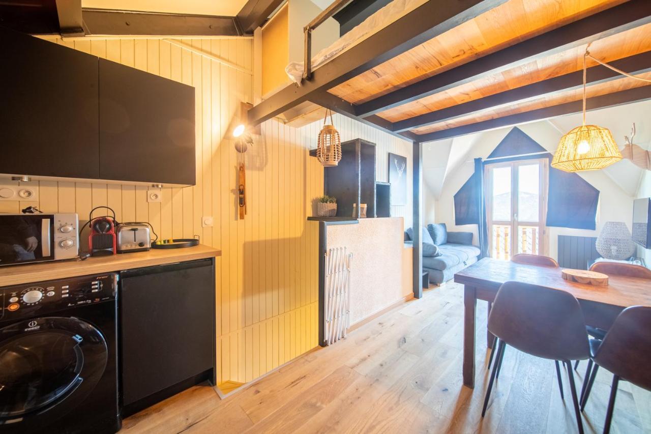 Le Cerf - Duplex Avec Superbe Vue Montagne Les Angles (Pyrenees-Orientales) Exterior foto