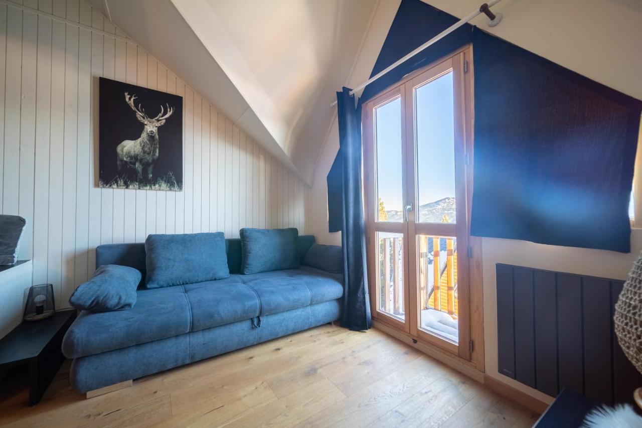 Le Cerf - Duplex Avec Superbe Vue Montagne Les Angles (Pyrenees-Orientales) Exterior foto