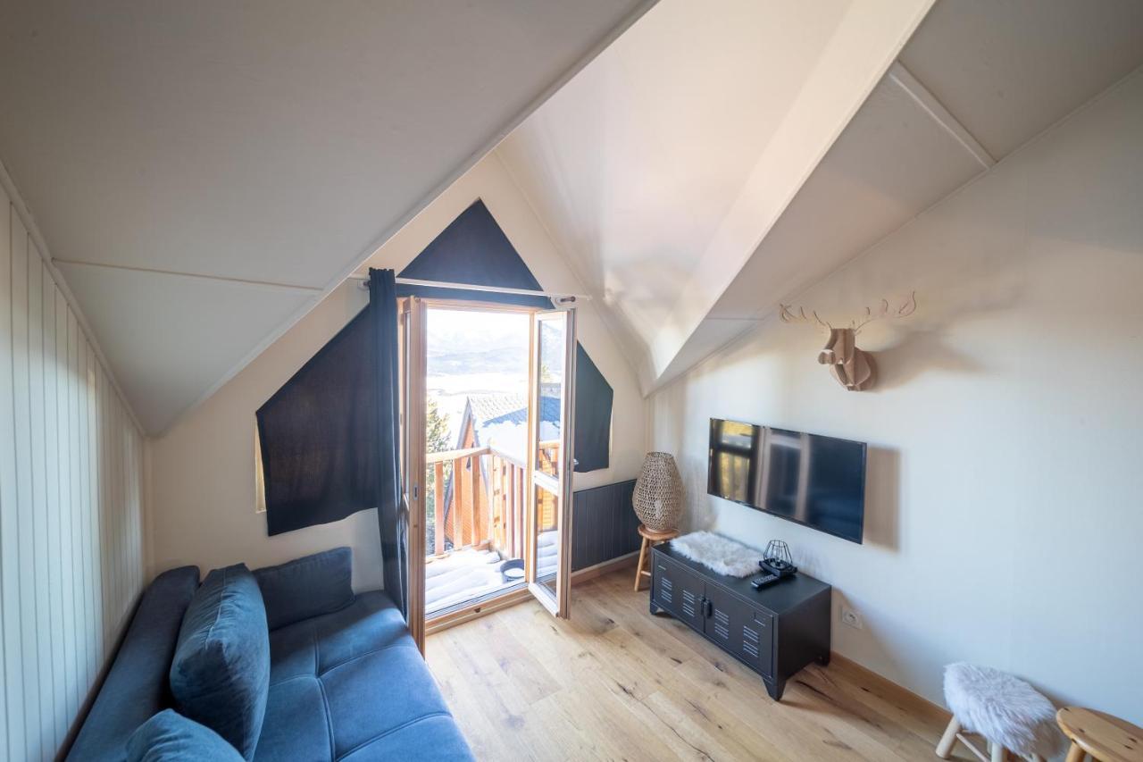 Le Cerf - Duplex Avec Superbe Vue Montagne Les Angles (Pyrenees-Orientales) Exterior foto