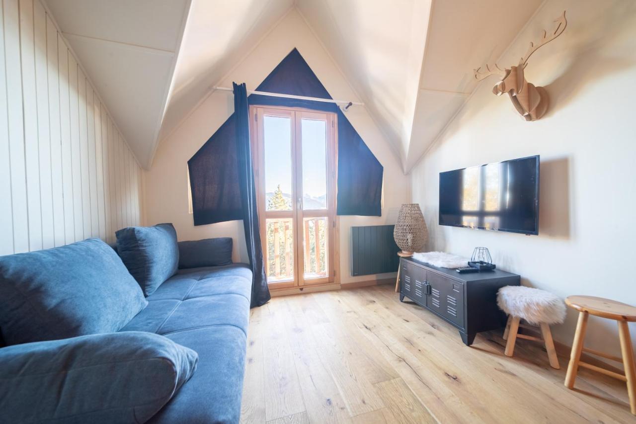 Le Cerf - Duplex Avec Superbe Vue Montagne Les Angles (Pyrenees-Orientales) Exterior foto